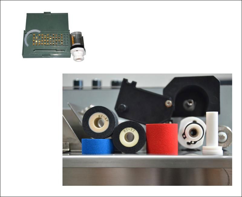 HZ 380 TYPE satin ribbon printing machine use in food stuff industry 3