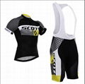 2015 Scott Black Cycling Clothing Bike Jersey Bike Clothing Cycling Jersey And B 1