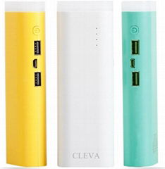 Newest Slim Power Bank with Big LED Torch