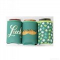Silkscreen,heat transfer,sublimation printing can cooler neoprene beer can c