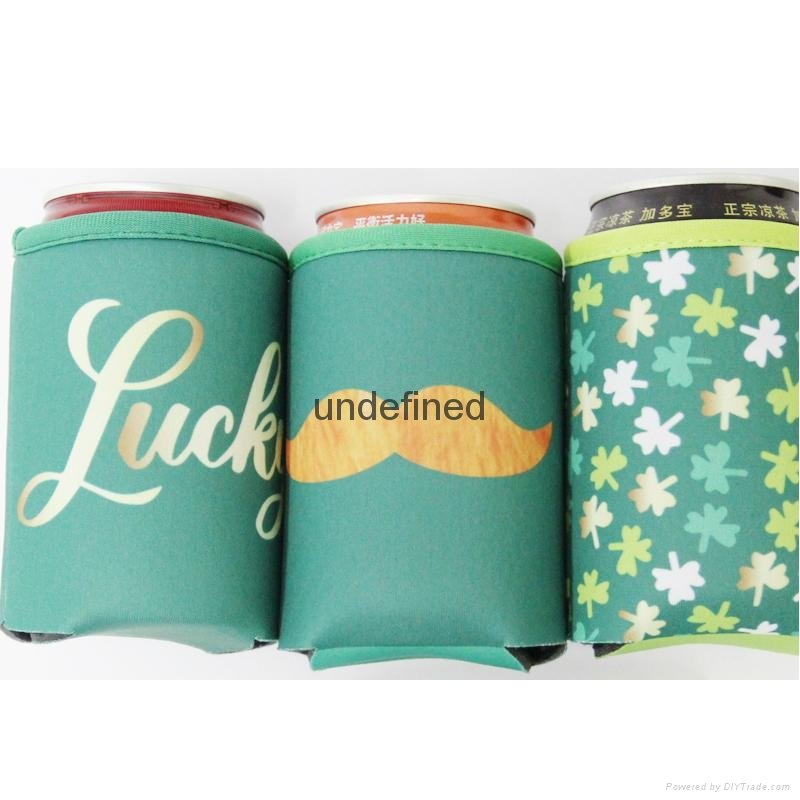 Silkscreen,heat transfer,sublimation printing can cooler neoprene beer can c 4