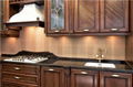 kitchen cabinet unit with accessories in