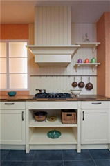 Professional Custom made Red Wood Italian Kitchen Furniture