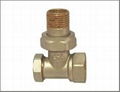 Brass Radiator Valve Without Handwheel