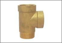 Brass Pump Fitting With Three Way