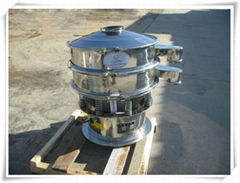 High efficiency 600mm industrial laboratory rotary vibrating sieve