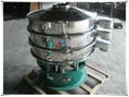 2-decks vibrating screen device with