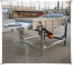 Stainless steel linear vibration particle sieving machine for gravel