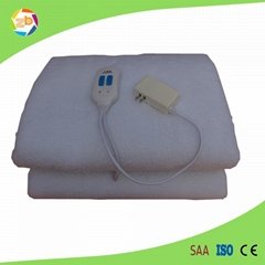 220v Colourful electric blanket with safety double helix