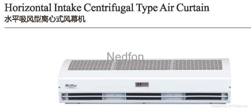 Horizontal Intake Centrifugal Type Air Curtain