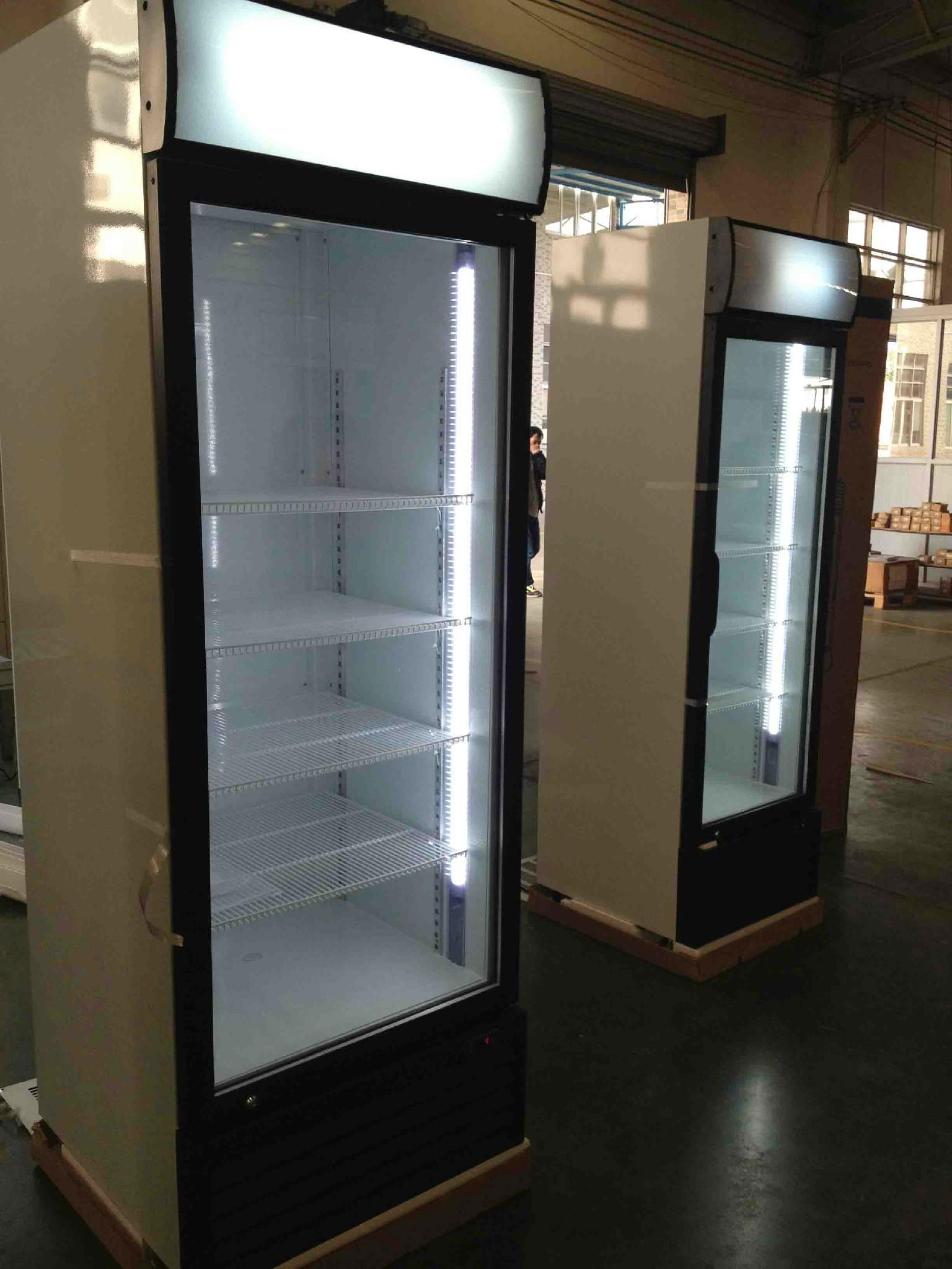 380L Single Door Upright Cooler