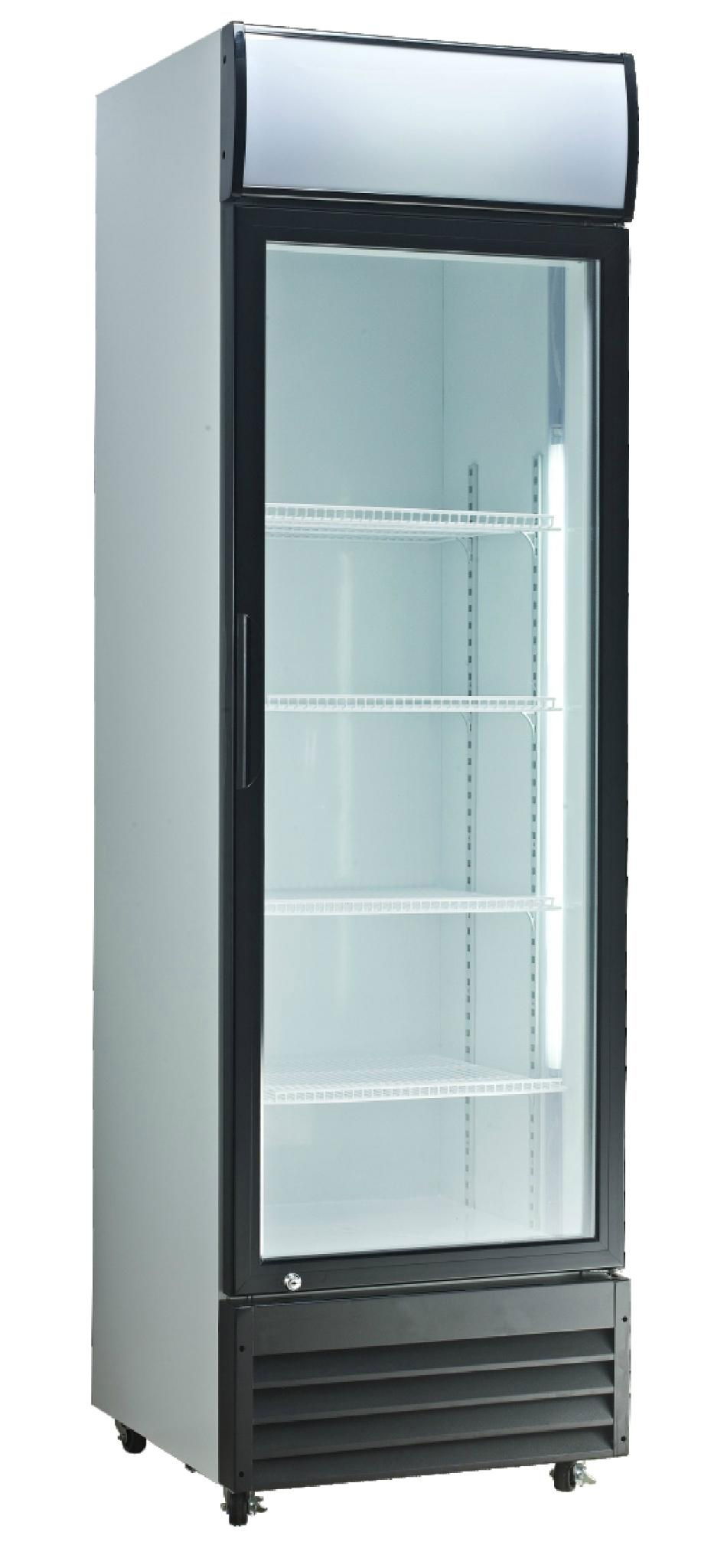 380L Single Door Upright Cooler 3