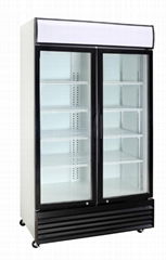 600L Double Door Upright Cooler