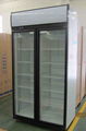 600L Double Door Upright Cooler 2