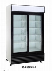 800L Double Door Upright Cooler