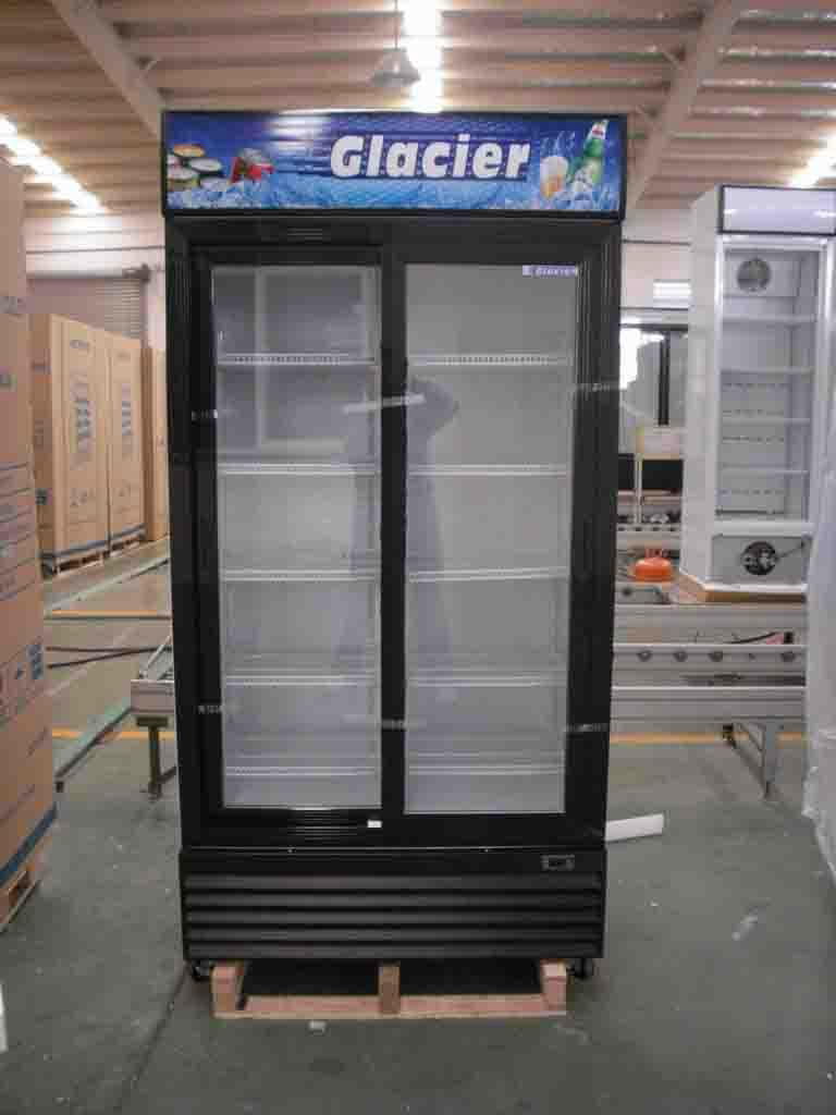 1400L Double Door Upright Cooler