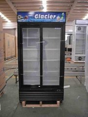 1400L Double Door Upright Cooler