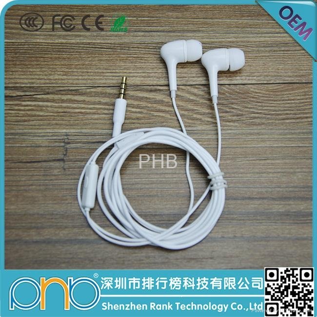 made in China stereo waterproof earphone for phone 3