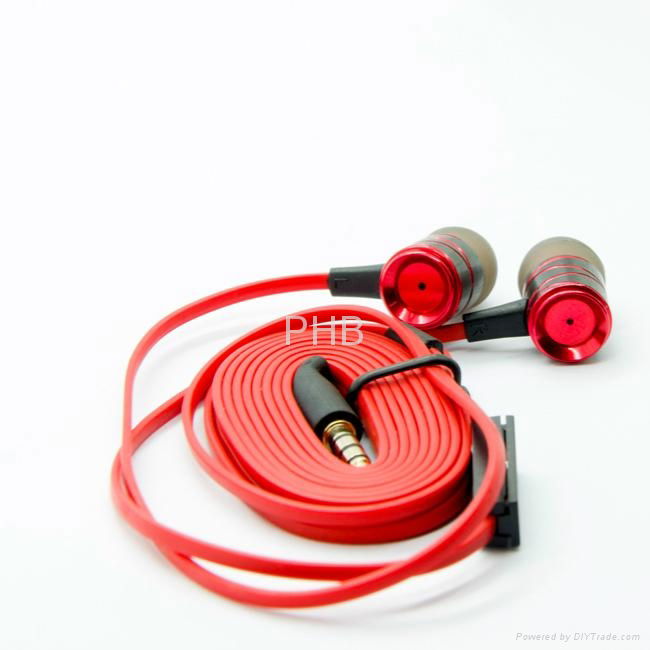 Good quanlity noise cancelling Metal earphone with mic 3