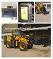 CE 85KW wheel loader with snow blade 4