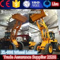 CE 85KW wheel loader with snow blade 1