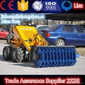 ZSZG 380 model skid steer loader,mini