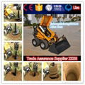 mini trencher,loader with mini trencher