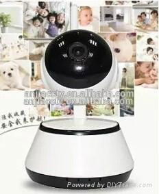 Wireless Camera IP Wifi P2P IR Security Pan Tilt Wireless Indoor Robot low cost 