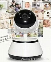 Wireless Camera IP Wifi P2P IR Security Pan Tilt Wireless Indoor Robot low cost 