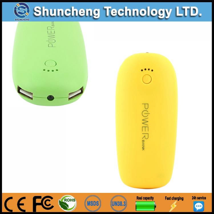 4000mah dual USB output power bank with flashlight 3