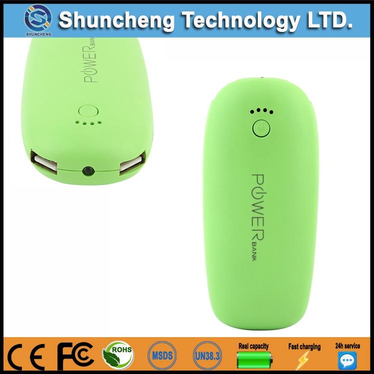 4000mah dual USB output power bank with flashlight 5