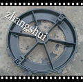 ductile iron manhole cover  EN124 C250 1