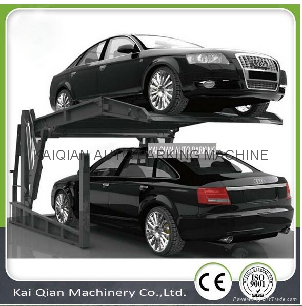 Tilting Parking Lift For Low Ceiling House Car Parking System Lift Sliding