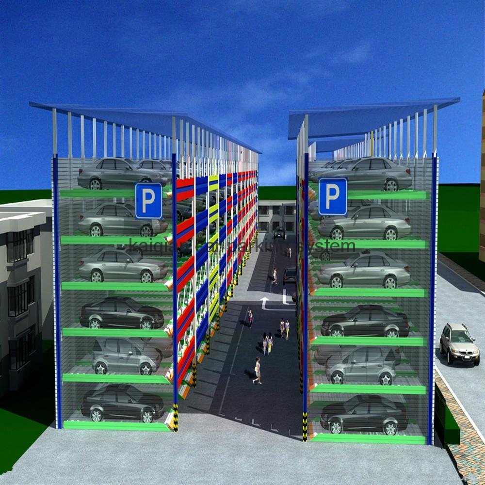 6 Level Puzzle Parking System 3
