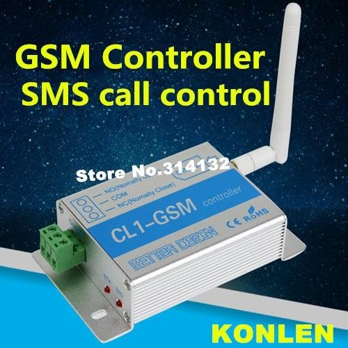 Remote Control GSM Controller SMS Call GSM Relay On Off Switch Door Gate Opener