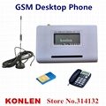 LCD Desktop GSM Phone SIM Card Telephone