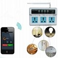 gsm socket power switch remote control by cellphone call or sms for smart home  2