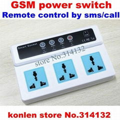 gsm socket power switch remote control