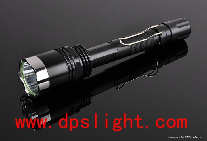 DipuSi AK-T6A power led flashlight aluminum light 2