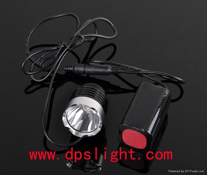 DipuSi wholesale T6 bicycle lights headlight glare rechargeable high capacity 3