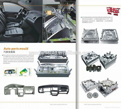 Auto parts plastic injection mould=Bumper plastic mould