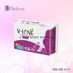 100% cotton high absorption sanitary pad