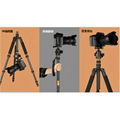  SLR carbon fiber  camera tripod, portable tripod stand 4