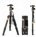 Q278 Telecope camera tripod aluminum portable slr camera tripod 3