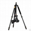 Q999C carbon fiber camera tripod with lightweight 3