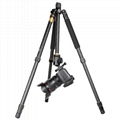 Q999 Aluminum digital camera stand portable panoramic slr camera stand monopod 3