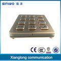 custom 3x4 keypad backlit digital backlit keypad metal button keypad 4