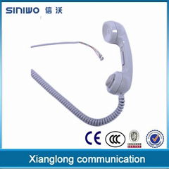 sealing waterproof Ip65 handset with PTT