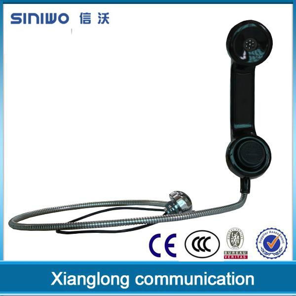 Public payphone integrated industrial usb rj11 interface retro telephone handset 4