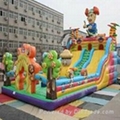 15 * 8 inflatable type bears to the slides 1